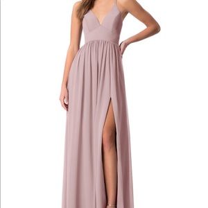 Azazie Aaida- vintage mauve
